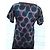 Alain Manoukian Manoukian Wildseiden-Kleid Baby Doll Braun Dunkelblau - Ansicht 3
