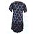 Alain Manoukian Manoukian Wildseiden-Kleid Baby Doll Braun Dunkelblau - Ansicht 7