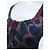 Alain Manoukian Manoukian Wildseiden-Kleid Baby Doll Braun Dunkelblau - Ansicht 8