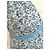 Cacharel Vestido Mini de Algodão Estampado Liberty Branco Azul - vista 9