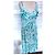 Antik Batik Light Fluide Kleid XL Weiß Grün - Ansicht 4
