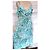 Antik Batik Light Fluide Kleid XL Weiß Grün - Ansicht 6