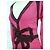 Cacharel Robe de Soirée Couture Double Voile de Soie Rose Framboise - vue 13