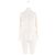 Colete de corte reto branco Calvin Klein