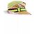 Emilio Pucci Cappello di paglia multicolore - vista 2