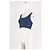 Autre Marque Top taglio dritto blu navy ALO - vista 4