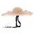 Autre Marque SENSI STUDIO Hut beige - Ansicht 3