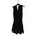 Alaïa Falda midi línea A de lurex negro - size UK 10