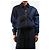 Magda Butrym Oversized Bomberjacke aus Navy-Denim - size UK 4 Marineblau - Ansicht 3