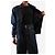 Magda Butrym Oversized Bomberjacke aus Navy-Denim - size UK 4 Marineblau - Ansicht 4