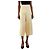 Autre Marque Weiße cropped Leinenhose - Größe XS