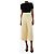 Autre Marque Weiße cropped Leinenhose - Größe XS - Ansicht 2