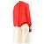 Emilio Pucci Rote transparente Seidenbluse - size UK 10 - Ansicht 2