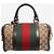 Gucci Brown GG Canvas 2-Way Boston Bag Braun - Ansicht 4