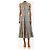 Ulla Johnson Vestido midi a cuadros azul sin mangas - size UK 6 - vista 3