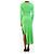 A.L.C Geripptes Kleid mit Cut-Outs grün - size S - Ansicht 2