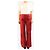 See by Chloé Rote Anzughose - size UK 14 - Ansicht 2