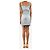 Balmain Mini abito in denim blu - size UK 8 - vista 2