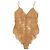 Zimmermann Body de encaje marrón - size UK 8