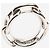 Hermès Lenço Silver Regate 90 ring Prata - vista 3
