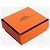 Hermès Lenço Silver Regate 90 ring Prata - vista 4