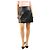 SéZane Minifalda de cuero negro - size UK 12