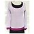 Sonia Rykiel Jersey de Punto con Corazones Rosa Blanco - vista 13