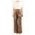Dries Van Noten Pantalones de cuadros vichy marrones - size UK 10 Castaño - vista 2