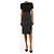 Balenciaga Falda midi cruzada de raya diplomática negra - size UK 8 Negro - vista 2