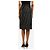 Balenciaga Falda midi cruzada de raya diplomática negra - size UK 8 Negro - vista 3