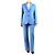 Victoria Beckham Completo in lana due pezzi blu tenue - size UK 10