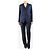 Prada Conjunto de traje de dos piezas azul marino - size UK 10 - vista 3