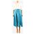 Gucci Falda midi azul con detalle de cadena - size UK 12 - vista 2