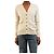 Crimson Neutraler Kaschmir-Cardigan - size XS