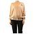 Miu Miu Neutraler Kaschmir-Cardigan mit Logo - size UK 12