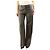 Chloé Calças de lã ajustadas verde exército - size UK 12