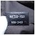 FENDI Zucchino Canvas Shoulder Bag Black Silver 8BT151 - vista 11