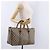 GUCCI GG Supreme Web Sherry Line Hand Bag PVC Beige Gold 39 02 041 - vista 23