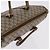 GUCCI GG Supreme Web Sherry Line Hand Bag PVC Beige Gold 39 02 041 - vista 7
