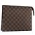 LOUIS VUITTON Damier Ebene Poche Toilette 26 Pouch N47543 LV