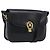 Céline CELINE Shoulder Bag Leather Black Gold