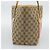 GUCCI GG Canvas Sherry Line Tote Bag Beige Gold 211971 - Ansicht 4