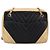 CHANEL V Stitch Chain Shoulder Bag Lamb Skin Beige Gold CC - view 13