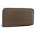 Hermès HERMES Azap Long Wallet Leather Beige Silver