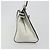 Céline CELINE Edge Medium Hand Bag Leather White Silver - vista 3