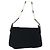 FENDI Schultertasche mit Kette Velor Black
