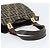 FENDI Zucca Canvas Hand Bag Brown Gold Tone - vista 7