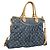 LOUIS VUITTON Monogram Denim Neo Cabby GM Hand Bag 2way Blue M95350