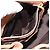 Miu Miu Ribbon Hand Bag Leather 2way Brown Gold - vista 24