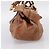 Miu Miu Ribbon Hand Bag Leather 2way Brown Gold - vista 3